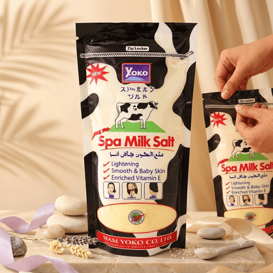 Yoko Spa Milk Salt Body Scrub 300g | Body Scrub | Peach Slice Skin