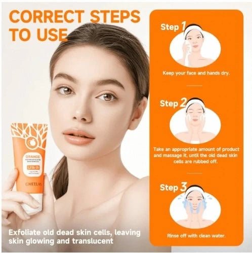 Orange Enzyme Exfoliating Gel 50g | Facial Exfoliator | Peach Slice Skin