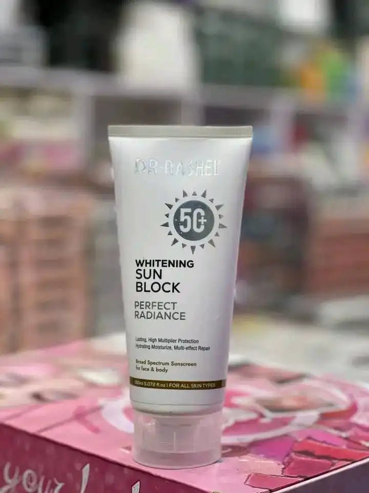 Dr Rashel SPF 50 Sunblock 150ml – Broad Spectrum Sunscreen for All Skin Types | Sunscreen | Peach Slice Skin