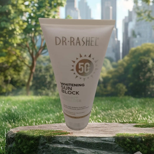 Dr Rashel SPF 50 Sunblock 150ml – Broad Spectrum Sunscreen for All Skin Types | Sunscreen | Peach Slice Skin