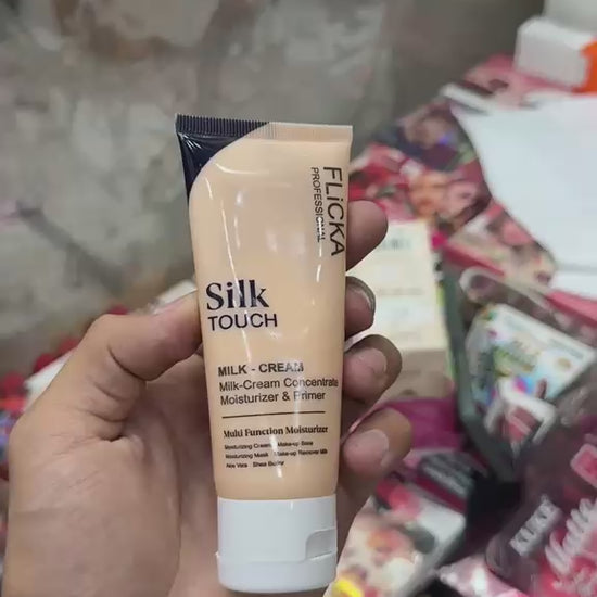 Flicka Silk Touch Milk Cream 50g moisturizing face cream and makeup primer with Aloe Vera and Shea Butter