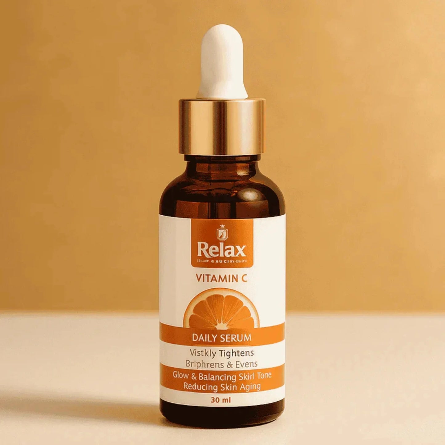 Relax Vitamin C Daily Serum 30ml – Brightening & Anti-Aging Facial Serum | Face Serum | Peach Slice Skin